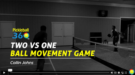 Two vs One Ball Movement Game